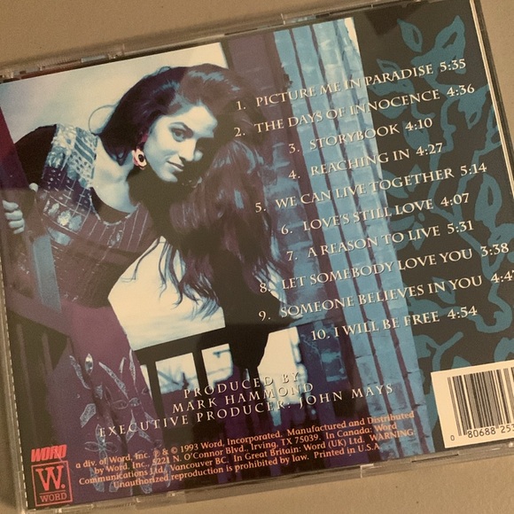 Cindy Morgan’s A Reason to Live CD - Picture 2 of 6